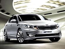 Первые пять автомобилей КІА Optima в Украине ушли «своим»