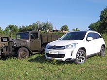 Тест-драйв Citroen C4 Aircross: путешествие во времени