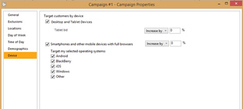 Bing Ads улучшает таргетинг кампаний по типам устройств