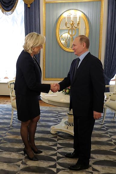 Встреча с Марин Ле Пен
