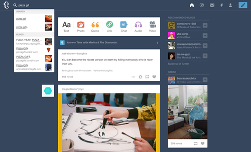 Tumblr запускает поисковую систему по GIF-изображениям